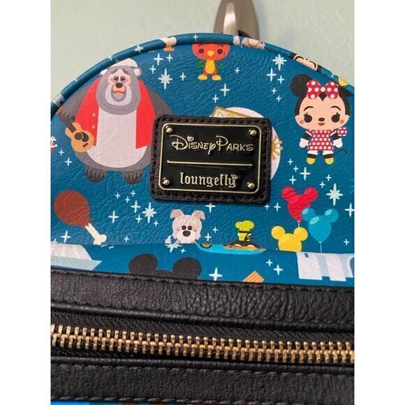 Loungefly Disney Parks Chibi Loungefly Mini Backpack - Picture 3 of 10